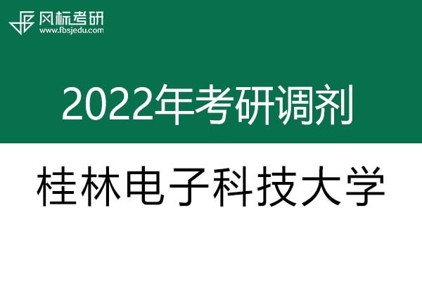 桂林电子科技大学2022年考研调剂信息：设计学、艺术设计